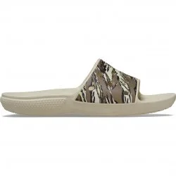 Crocs Classic Printed Camo Slide - C2072802