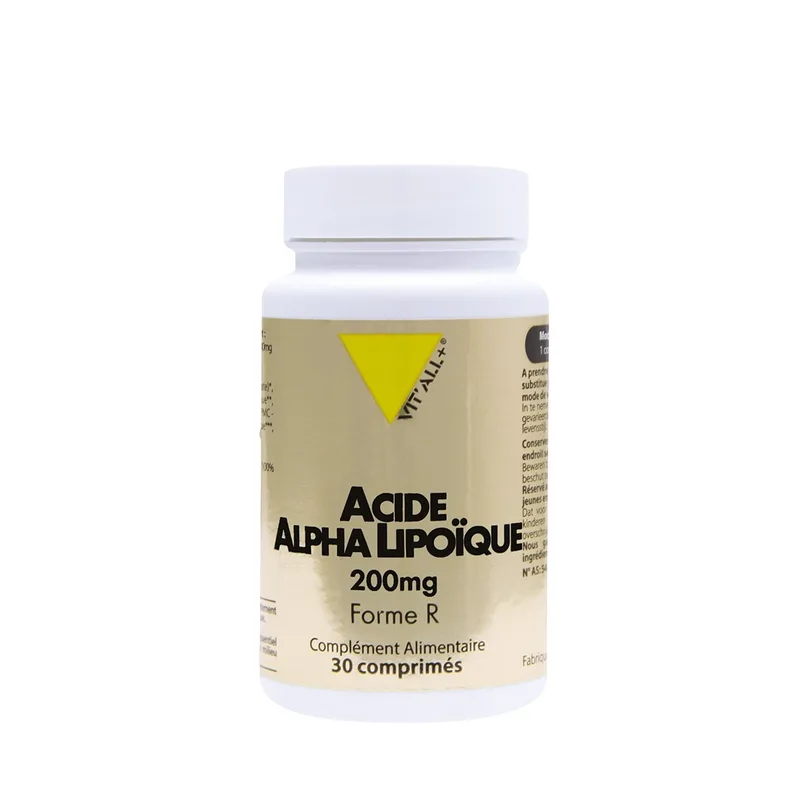 Vit’All++ Acide Alpha Lipoique 200 mg / 30 Comprimes