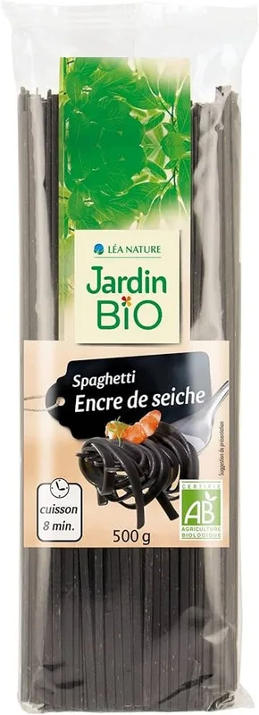 Jardin BIO Spaghetti Noir Encre de Seiche 500 g