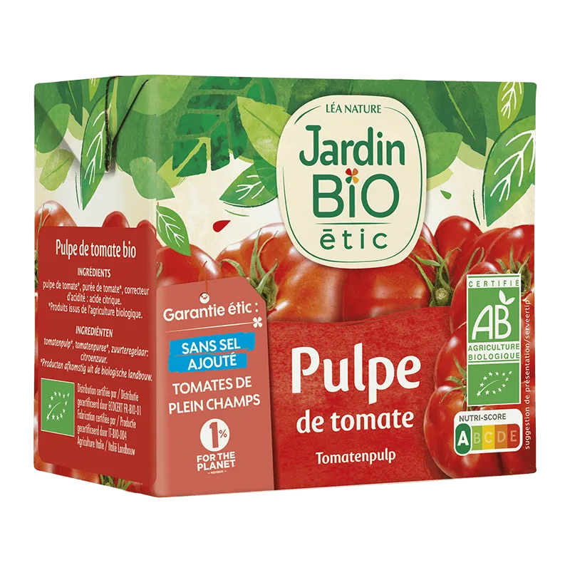 Jardin BIO Pulpe de Tomate 500 ml