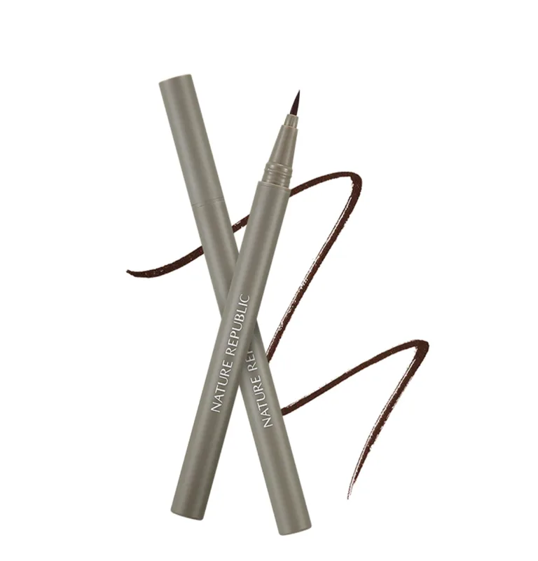 Nature Republic Botanical Smudge Proof Eyeliner 02 Deep Brown