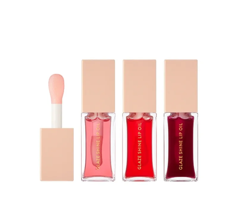 Nature Republic Glaze Shine Lip Oil 01 Baby Peach