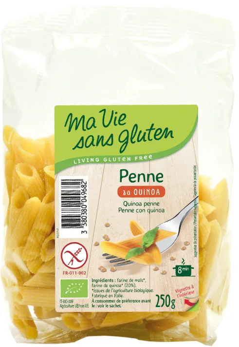 Ma Vie Sans Gluten Penne au Quinoa Sg 250 g