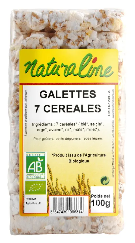 Naturaline Galettes 7 Cereales 100 g