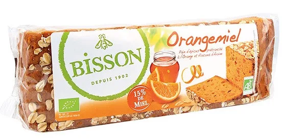 Bisson Orangemiel Pretranche 300 g