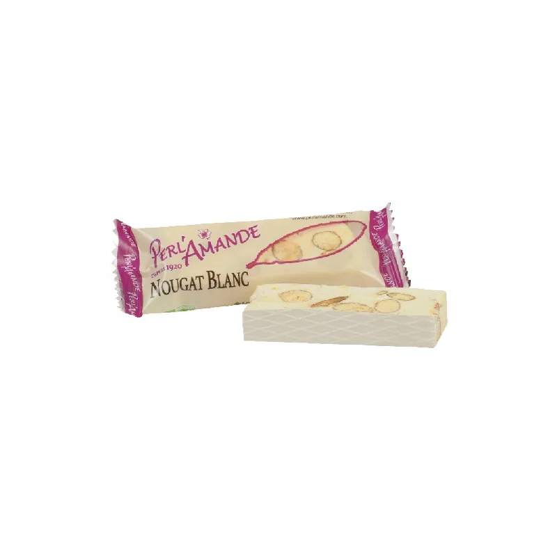 Perl' Amande Barre de Nougat Blanc 20 g