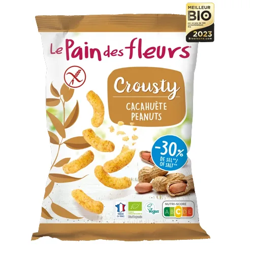 Pain des fleurs Crousty Cacahuete 75 g