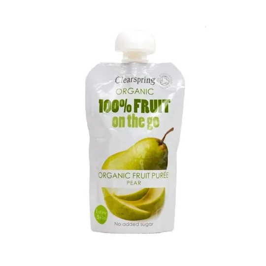 Clearspring Puree de Fruits Poire 120 g