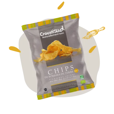 Croustisud Chips de Pomme de Terre 100 g
