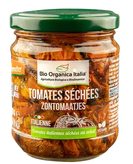 BIO Organica Tomates Séchées à l'Huile Demeter 190 g