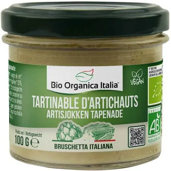 BIO Organica Tartinable d'Artichaut 140 g
