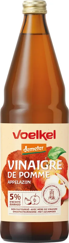 Voelkel Vinaigre de Cidre de Pomme 75 cl