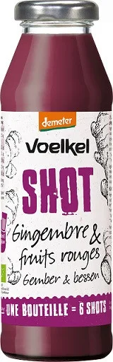 Voelkel Shot Gingembre Fruits Rouges 28 cl