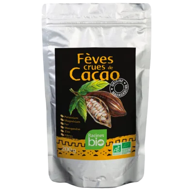 Racines BIO Feves de Cacao Crues 200 g