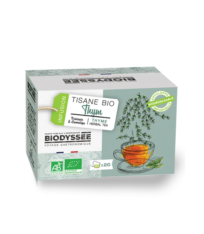 Biodyssee Tisane Thym 20x1,5 g
