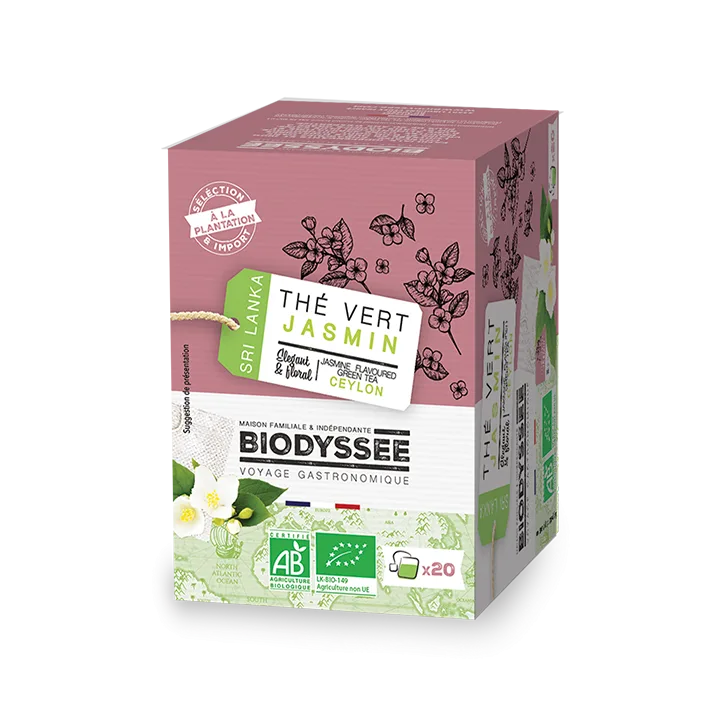 Biodyssee the Vert Jasmin 20 sachets