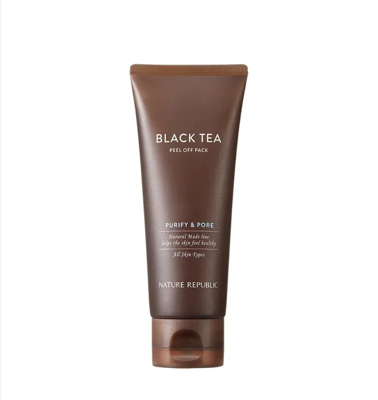 Nature Republic Natural Made Black Tea Peel Off Pack 100 ml