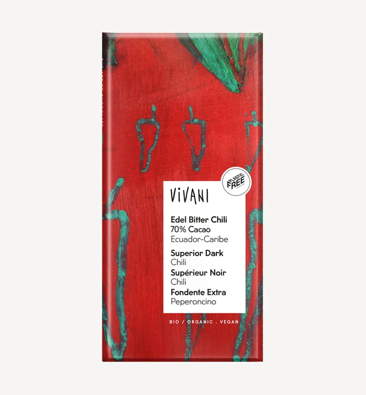 Vivani Tablette de Chocolat Noir 70% 100 g