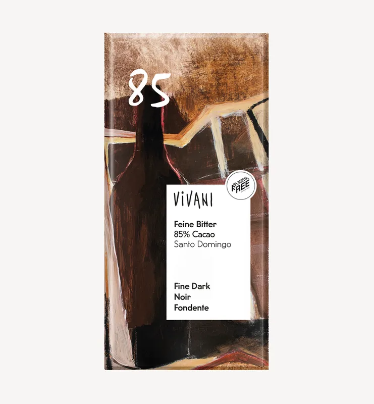 Vivani Tablette Chocolat Noir 85% 100 g
