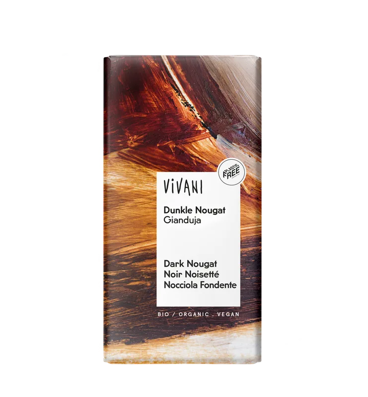 Vivani Tablette de Chocolat Noir Noisette 100 g