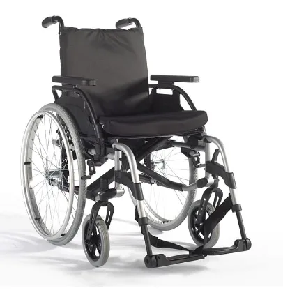 Fauteuil roulant pliant Basix 2 (dossier fixe) SB741