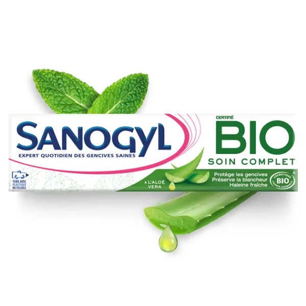 Sanogyl Dentifrice Soin Complet BIO Tube 75 ml