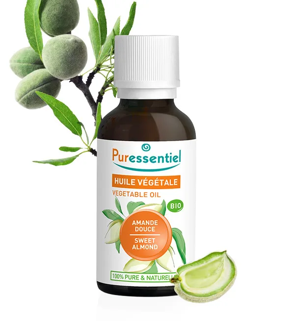 Puressentiel Huile Végétale Amande Douce BIO 50 ml