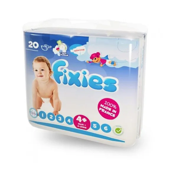Hartmann Fixies Dry Skin Changes bébé maxi 9 à 20 kg 20U