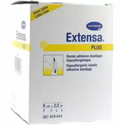Hartmann Extensa Bande adhésive élastique 8cm*2,5m