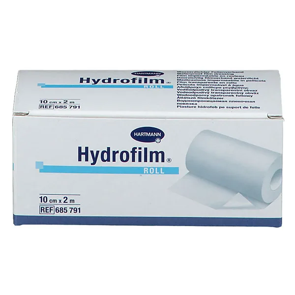 Hartmann Hydrofilm roll Pans transp adhésif rouleau 10 cm x 2 m