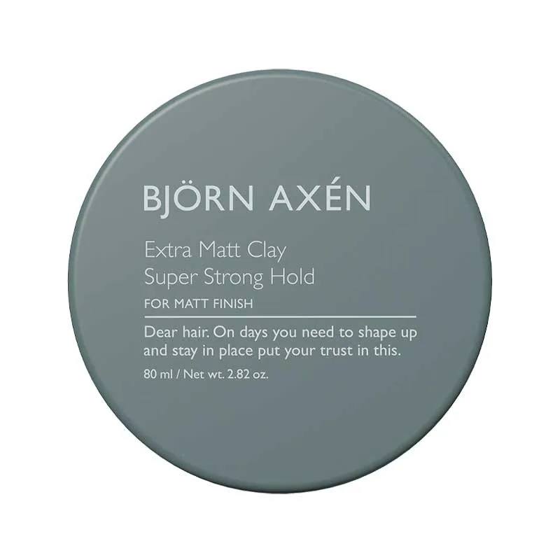 Bjorn Axen Extra Matt Clay Super Strong Hold 80 ml