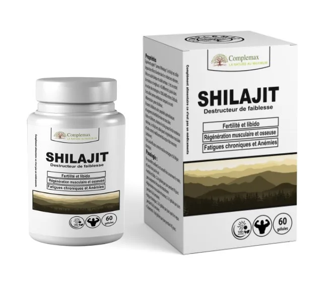 Complemax Shilajit 60 Gelules