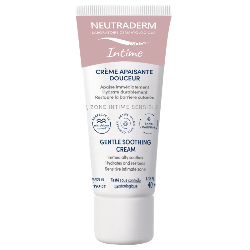 Neutraderm creme apaisante douceur zone intime sensible 40 ml