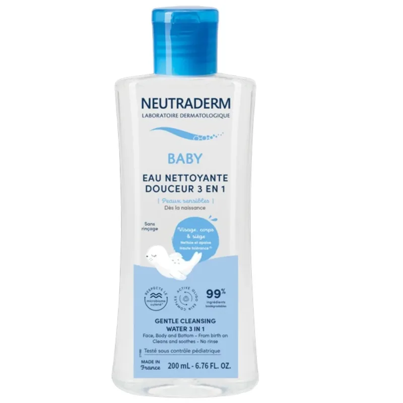 Neutraderm eau nettoyante 3 en 1 200 ml