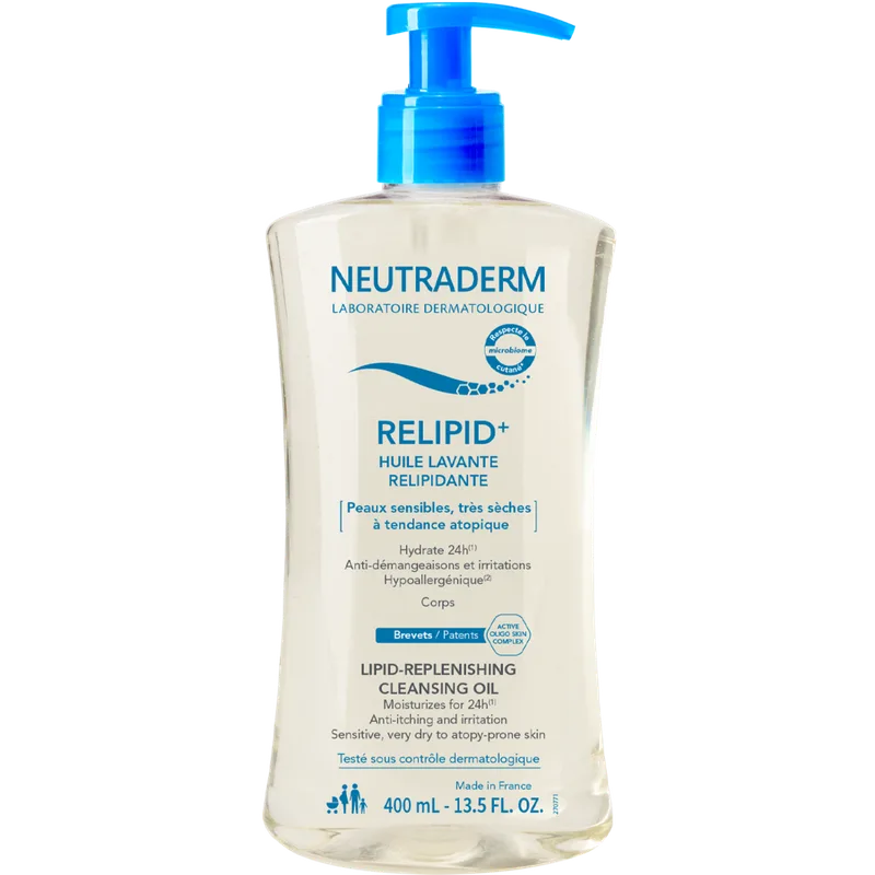Neutraderm huile lavante Relipidante 400 ml