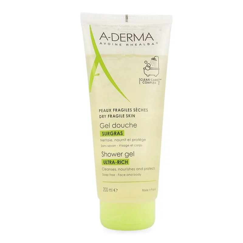 A-Derma Gel Douche Surgras 200 ml