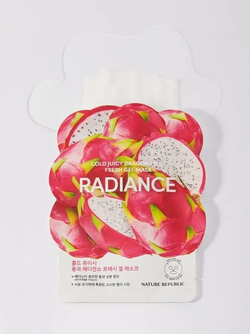 Nature Republic Cold Juicy Dragon Fruit Radiance Fresh Gel Mask