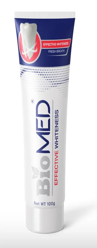 Biomed Dentifrice Effective Whiteness