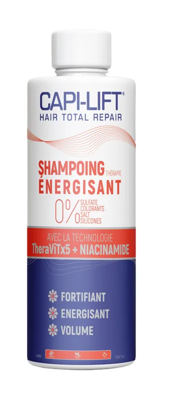 Capi-Lift Shampoing Anti Chute 400 ml +«TheraViTx5 niacinamide»