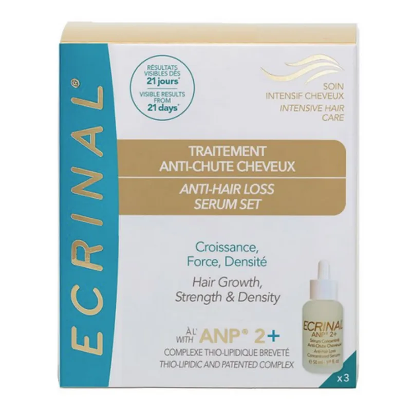 Ecrinal Traitement Anti-Chute 2 x 50 ml