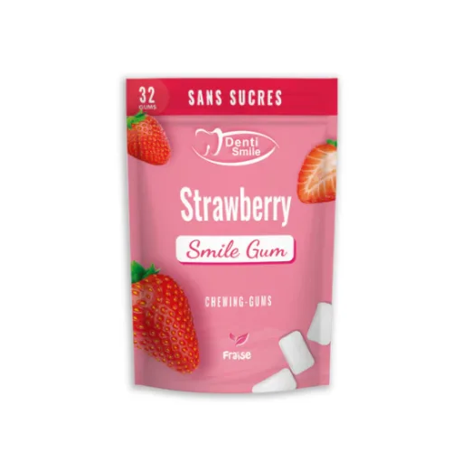 Denti Smile Chewing Gums Fraise sans Sucres 32
