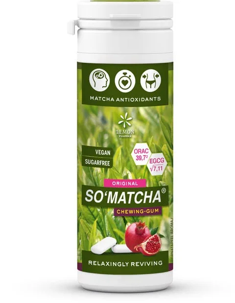 Lemon Pharma So Matcha Chewing Gum Gelassen Belebend