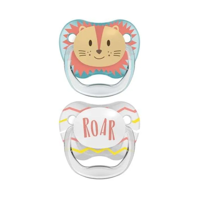 Dr Brown’s Sucette Prevent 0-6 Mois Pack de 2 Soother Bleu