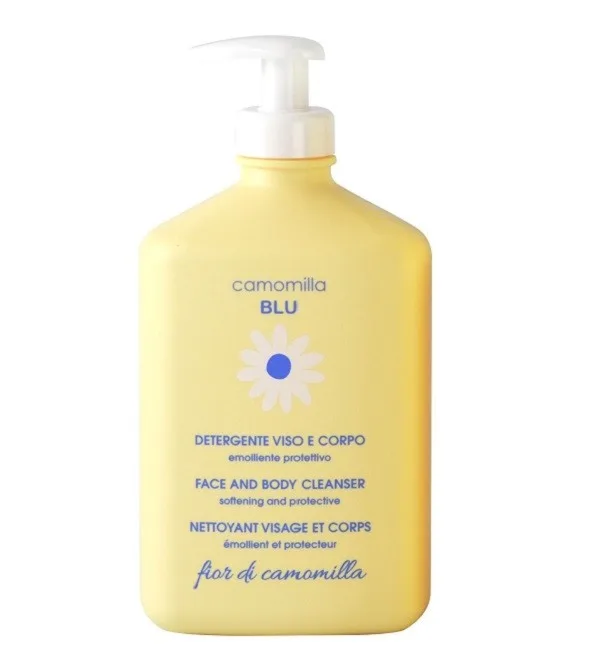 Camomilla Blu Nettoyant Visage et Corps Fleur de Camomille 500 ml