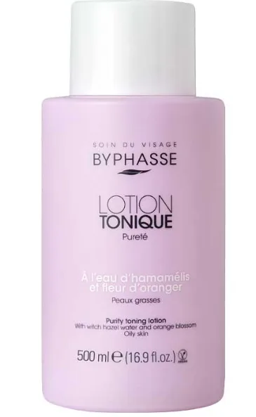 Byphasse - Lotion Tonique Pureté à L'eau D'hamamélis et Fleur D'oranger - 500 ml
