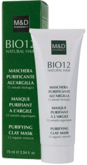 Bio12 Masque purifiant a l'argile 75 ml