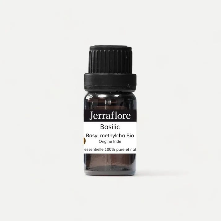 Jerraflore Huile Essentielle de Basilic 10 ml