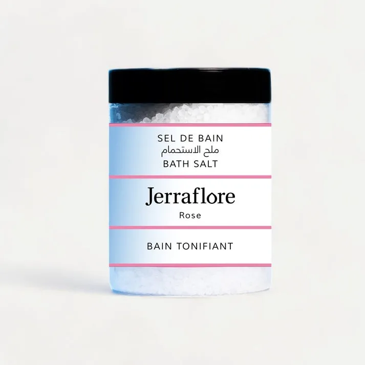 Jerraflore Sel de Bain Rose 400 g