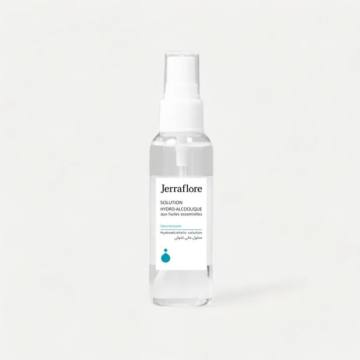 Jerraflore Solution Hydroalcoolique aux H.ess 60 ml