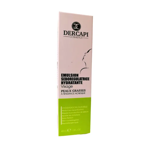 Dercapi Emulsion Seboregulatrice Peaux Grasses 40 ml